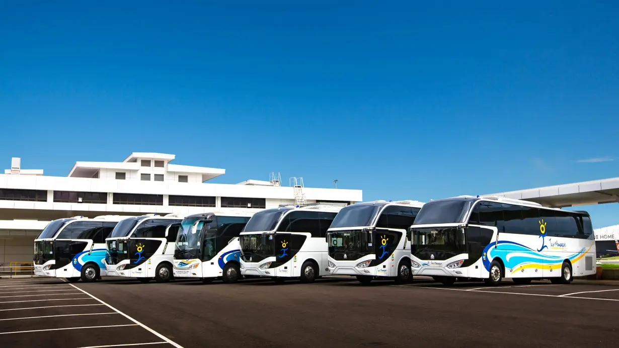 Tour Managers Fiji passenger fleet